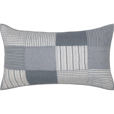 Sawyer Mill Blue King Sham 21x37 VHC Brands - The Fox Decor
